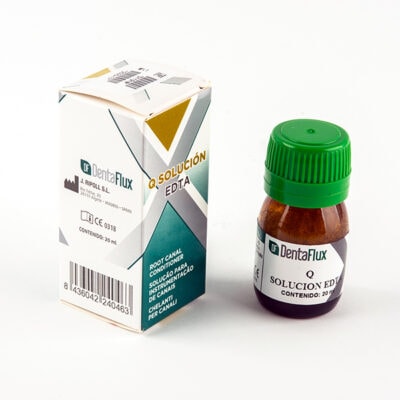 Q Solución EDTA con Peróxido de Carbamida, Frasco 20ml Dentaflux