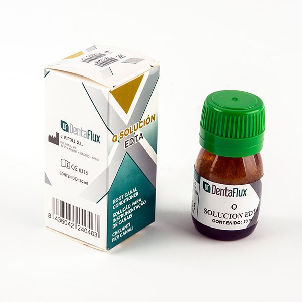 Q Solución EDTA con Peróxido de Carbamida, Frasco 20ml Dentaflux