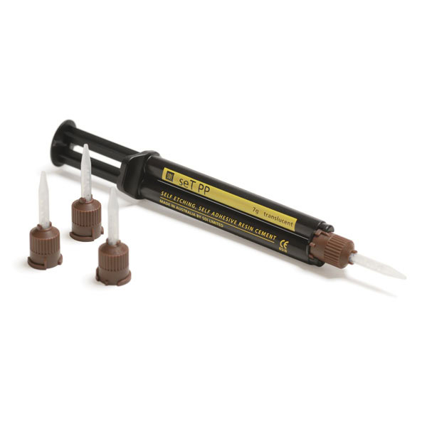 Set PP Cemento de Resina Obturador Jeringas 2x7gr. SDI