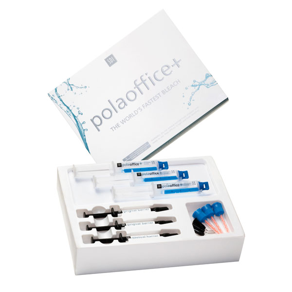 Pola Office+ Blanqueamiento Consultorio Kit 3 Pacientes sin Retractor 37.5% SDI