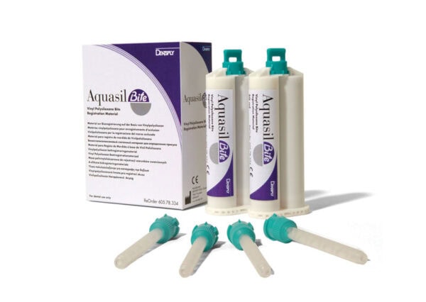 Aquasil Bite Silicona 2 Cartuchos 50ml. + Puntas Dentsply