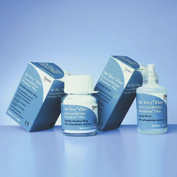 De Trey Zinc Cemento de Fosfato de Zinc Polvo Frasco 90g Dentsply