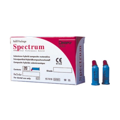TPH 3 Spectrum Restaurador Universal Microhíbrido 20 x 0,25g Dentsply