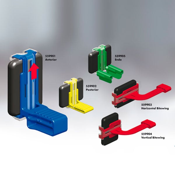 XCP-DS FIT Sensor Digital Universal 2 Soportes Dentsply VERTICAL