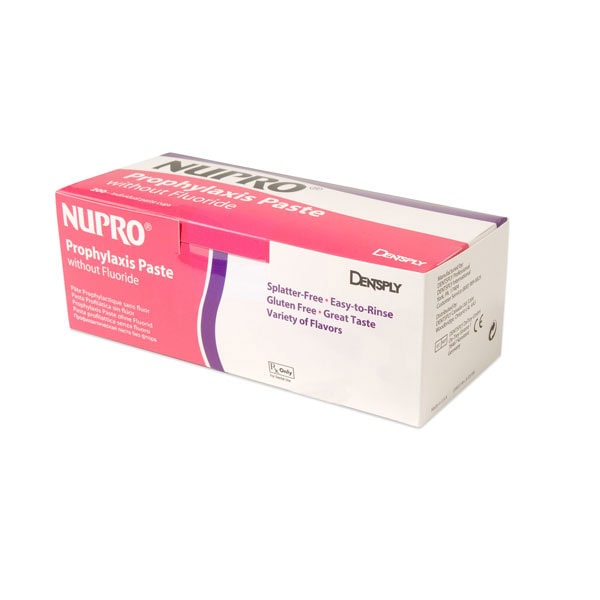 Nupro Cups Pasta de Pulido SIN Flúor, Naranja, Medio o Grueso, 200 uds 2gr Dentsply