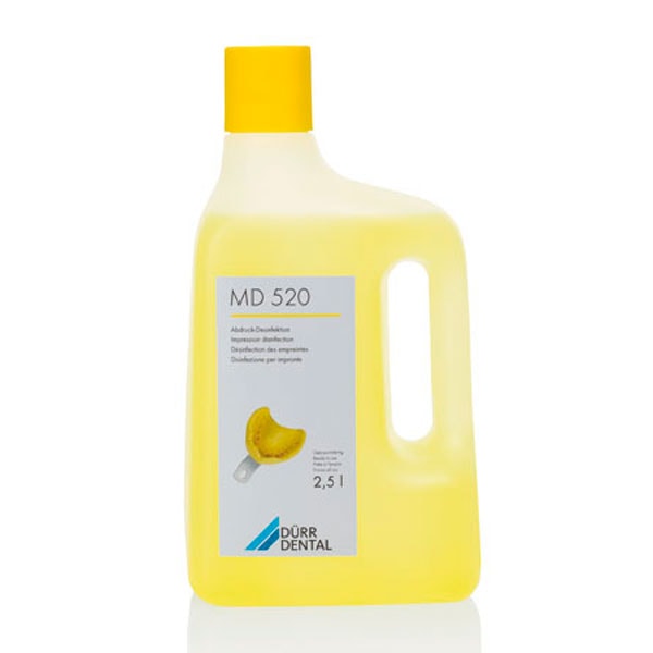 MD 520 Desinfectante de Material de Impresión Botella 2,5L. Dürr Dental
