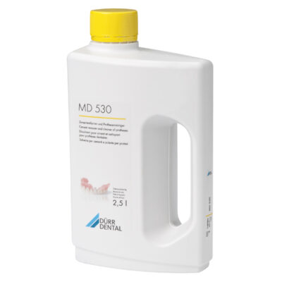 MD 530 Disolvente Limpiador de Prótesis Botella 2,5L. Dürr Dental