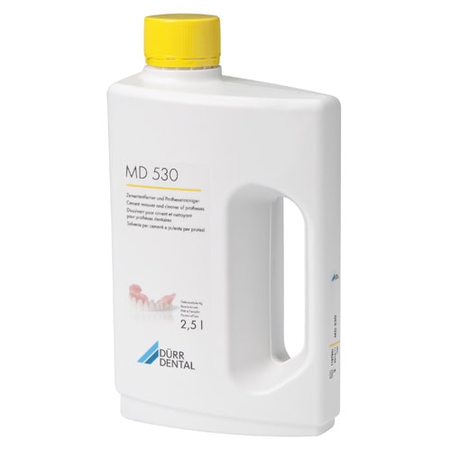 MD 530 Disolvente Limpiador de Prótesis Botella 2,5L. Dürr Dental