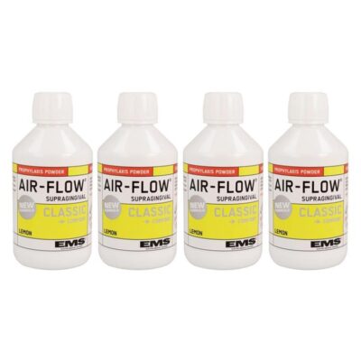 Air Flow Classic Polvo Bicarbonato Profilaxis 4 Botes 300gr. EMS