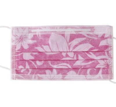 FMP3/RFLO MASCARILLA FLORAL ROSA 50u.