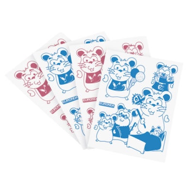 Servilletas de Papel Baby Azul o Rosa Rollo 100 unidades Euronda - ROSA