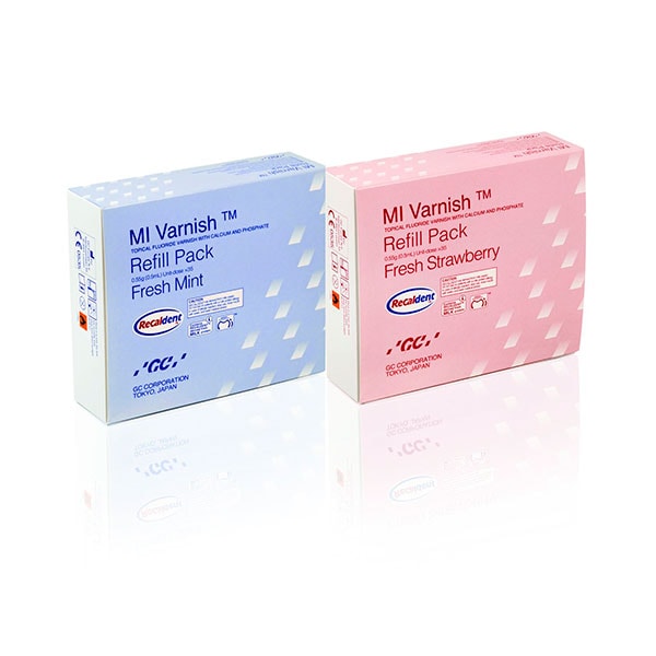 Mi Varnish Barniz Protector Pack Reposición 35 monodosis 0,40ml. GC FRESA 3