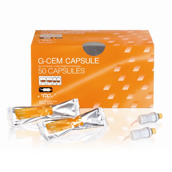 G-Cem Capsule Cemento de Resina Universal Autoadhesivo 50 uds 0,17ml GC SURTIDO 50u.