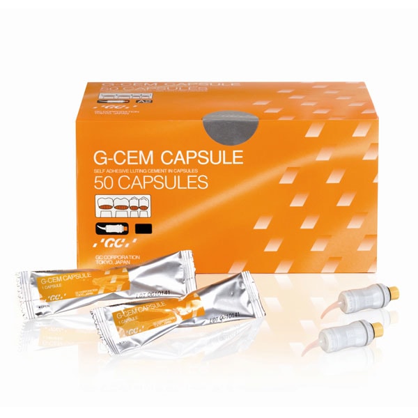G-Cem Capsule Cemento de Resina Universal Autoadhesivo 50 uds 0,17ml GC AO3 50u.