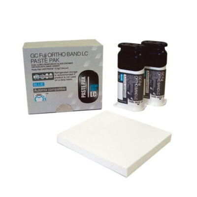 Fuji Ortho Band LC Cemento Ortodoncia Paste Pak Reposición 2 Cartuchos 13,3gr. GC