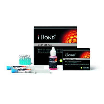 iBond Etch 35 Gel Acido Grabador 2 Jeringas 2,5ml. Kulzer