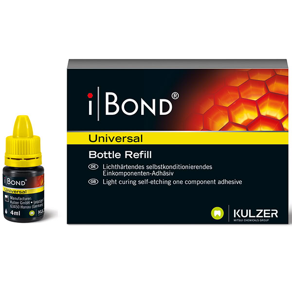 iBond Universal Adhesivo Botella Reposición 4ml. Kulzer