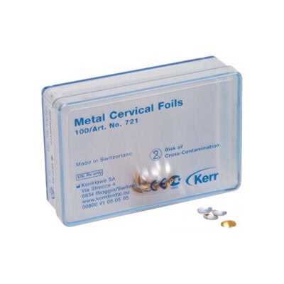 MAT.CERVICAL METAL 100u.