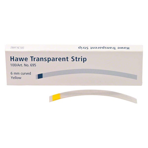 TIRA TRANSP.CURVA 6mm.100u