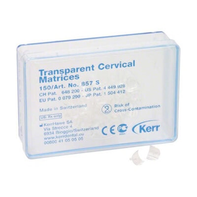 Hawe Matrices Cervicales Transparentes Reposición 150 uds. Kerr Hawe