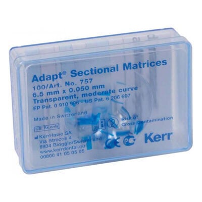 REPOS.MAT. TRANS. ADAPT SECT. 6,5mm 100uds.