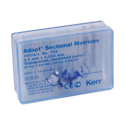 REPOS.MAT. TRANS. ADAPT SECT. 6,5mm 100uds.