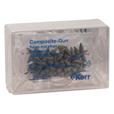 Embolos y Puntas Composite Gun Caja Reposición 100 uds Kerr Hawe TRANSPARENTE