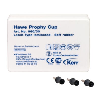 Prophy Cup Copa Profilaxis Blanda Laminada Pasador Kerr Hawe