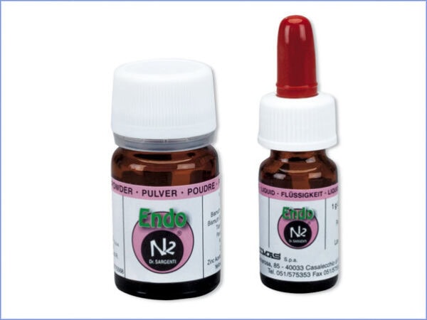 N2 Cemento Endodóntico Sellador Polvo 10gr Líquido 6gr Hager Werken