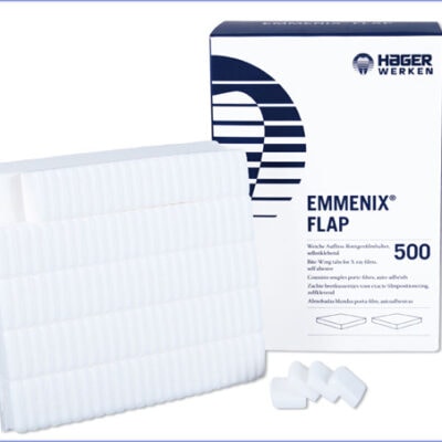 Emmenix-Flap Posicionadores para Radiografías, Adhesivos, Desechables 500u Hager Werken