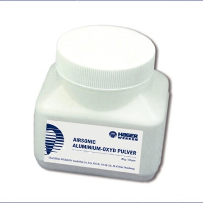 Oxido Aluminio para microarenadora 500 gr. Hager & Werken 50 MICRAS