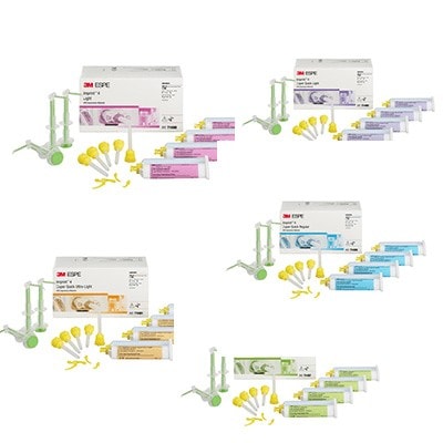 Express Fluida Rápida Silicona de Adición 4 Cartuchos 50ml + Puntas 3M Espe