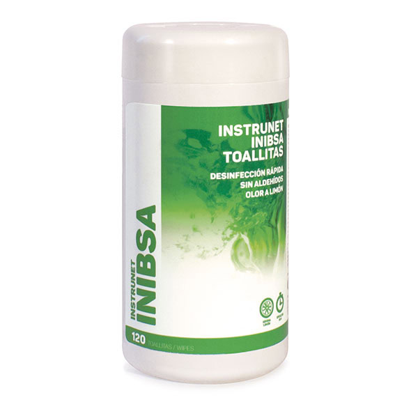 Instrunet Toallitas Desinfección Bote 120uds. Inibsa