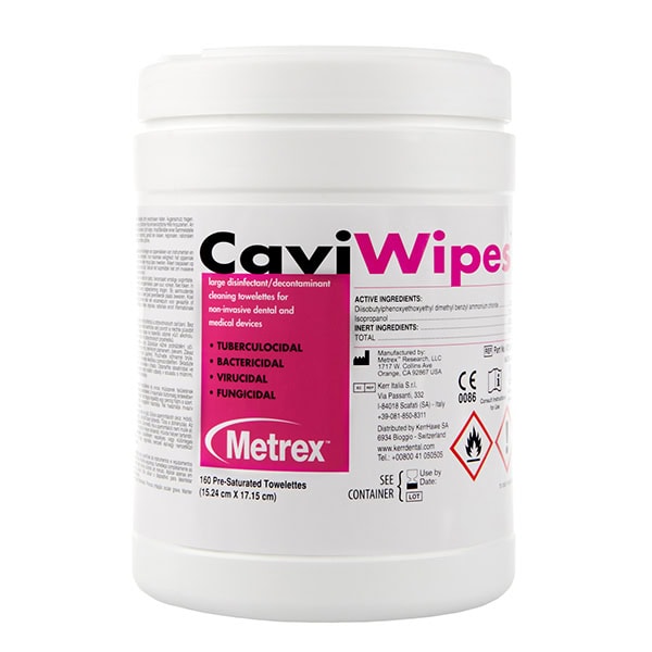 Caviwipes Toallitas Desinfectantes Bote 160u. Kerr Hawe Kerr