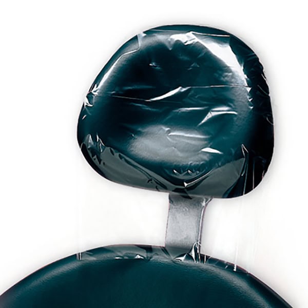 Fundas Protectoras Reposacabezas Plástico, Desechables, 27,9x24,1cm Caja 250 uds Kerr