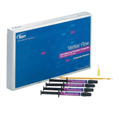 Vertise Flow Kit Surtido Composite Fluido Autoadherente 4 jeringas 2 gr Kerr