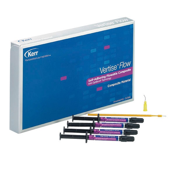 Vertise Flow Kit Surtido Composite Fluido Autoadherente 4 jeringas 2 gr Kerr