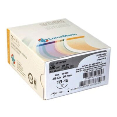 Sutura Supramid no Absorbible 50u. Lorca Marin