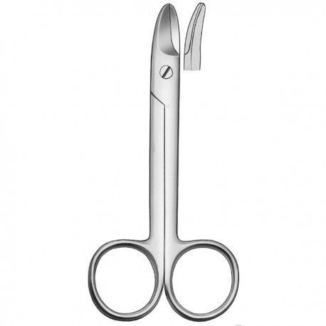 TIJERAS CORONA CURVA DENT. 10,5cm.