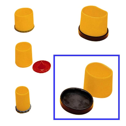 CILINDRO SILICONA ESQUELE. PEQ. BASE GOMA