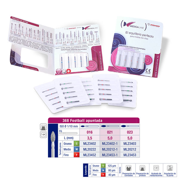 368M-016 FRESA FG DIAMANTE FIG 257 MEDIO 5 U.