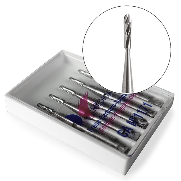 Fresa Carburo FG 234.314 Clínica 5 unidades Medicaline