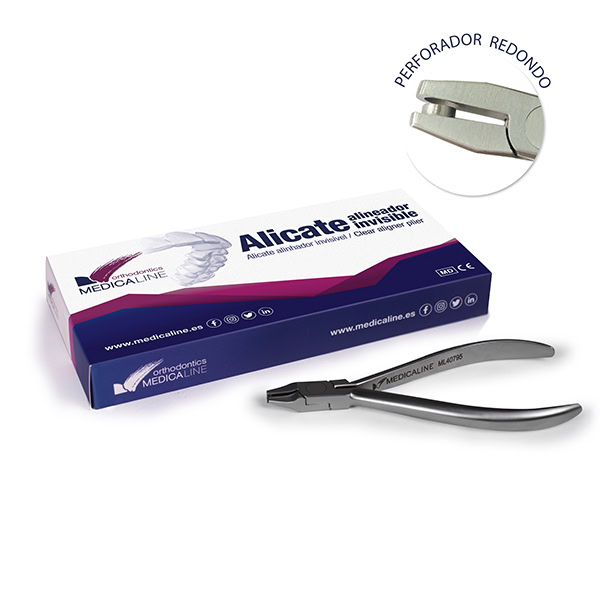 Alicate Clear Aligner Perforador Redondo 6 mm Medicaline