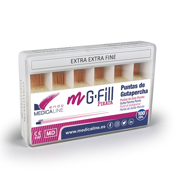 mG-Fill Puntas de Guttapercha Pirata Medicaline