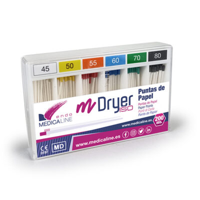 mDryer ISO Puntas de Papel 200uds. Medicaline