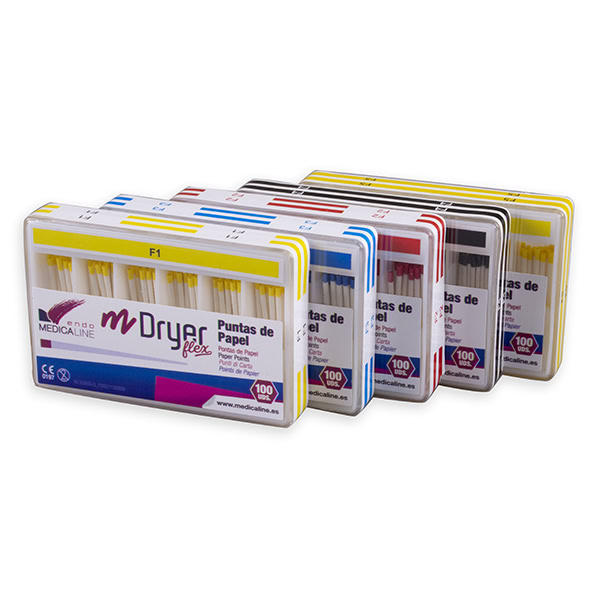mDryer Flex Puntas de Papel mConic Flex 100uds. Medicaline