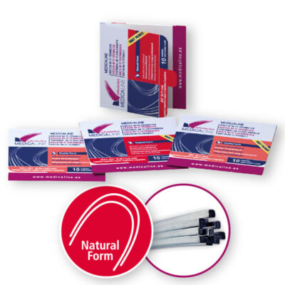 Arco NITI RECTANGULAR - Natural forma - 10 uds. - Medicaline