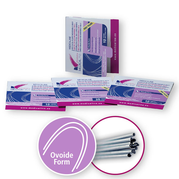 Armonie Stainless Arco Acero Redondo Ovoide Form 25u Medicaline