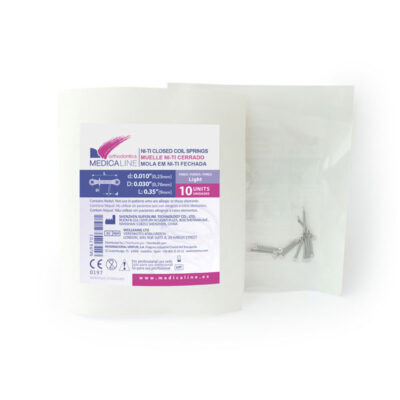 Muelle Expansor Coil Cerrado para Ortodoncia 10u. Medicaline