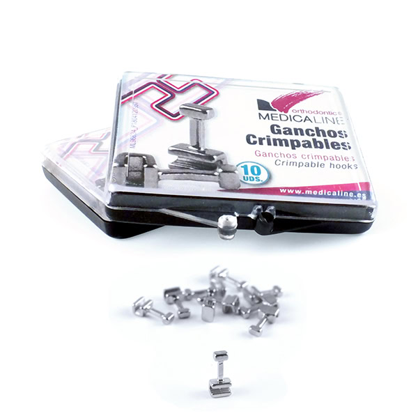 Ganchos Crimpables Slot Universal Caja 10 unidades Medicaline